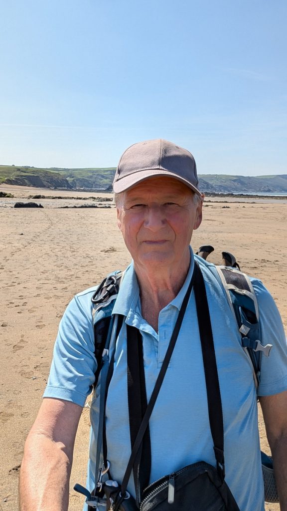 On Widemouth Beach