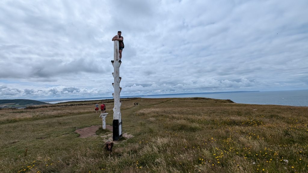 Baggy Point Coastguard Pole