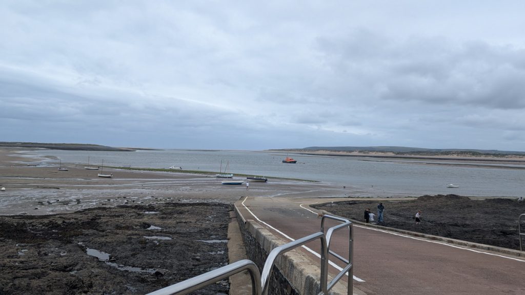 Looking out to where the Taw and Torridge meet the sea