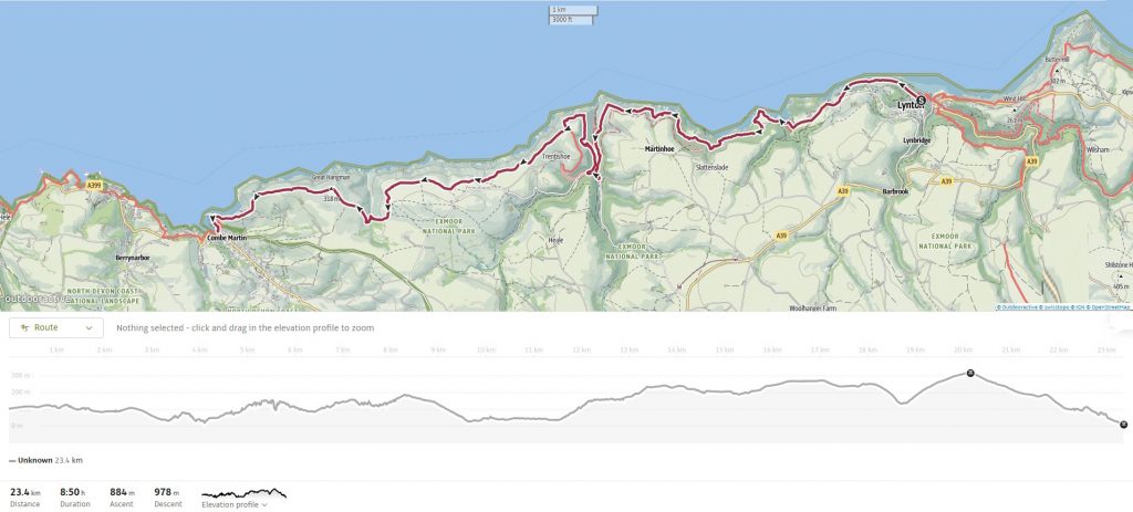 The Route on Outdooractive/Open Street Maps