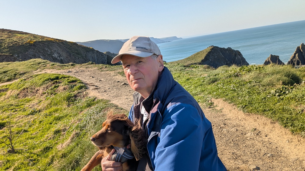 Start of the walk from Hartland Quay