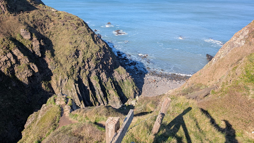 The beach at Spekes Mill Mouth