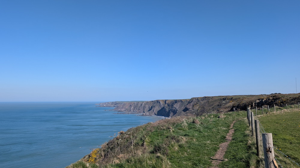 Looking back from Nabor Point