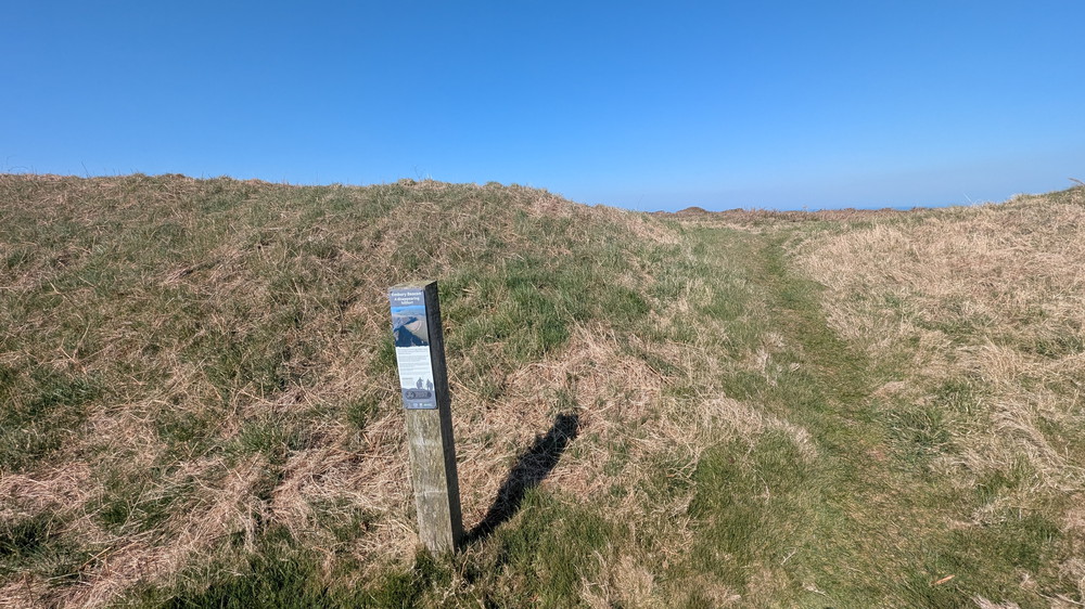 The Iron Age hillfort at Embury Beacon
