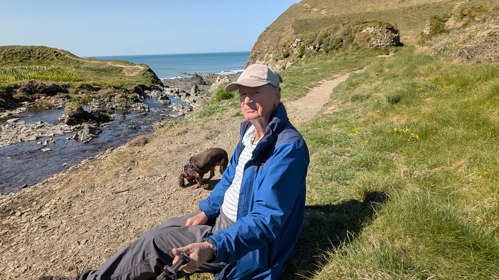 Taking a break at Welcome Mouth