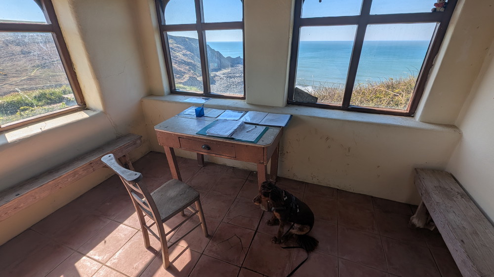 Ronald Duncan’s writing hut