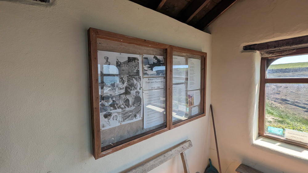 Inside Ronald Duncan’s writing hut