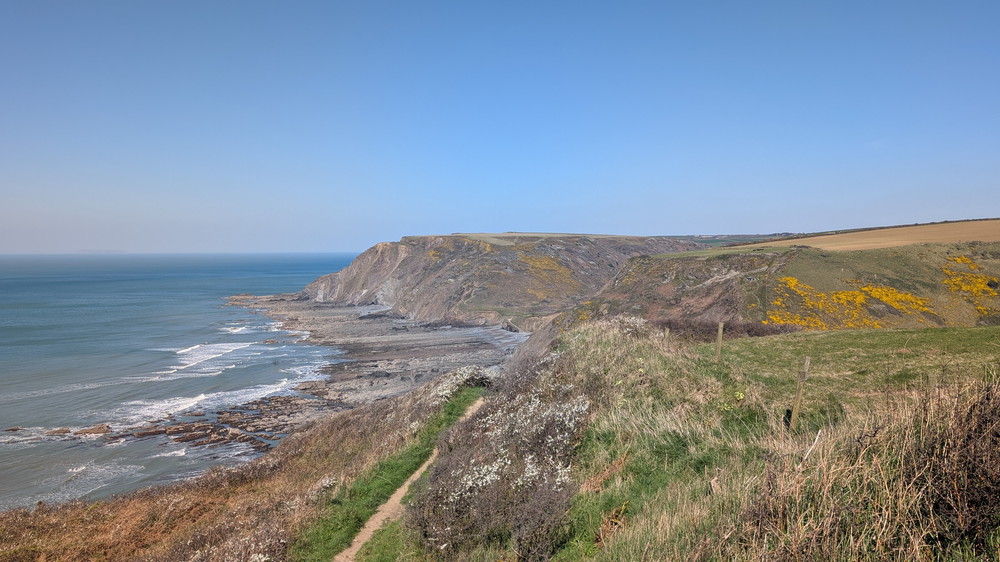View North from Cornakey Cliff