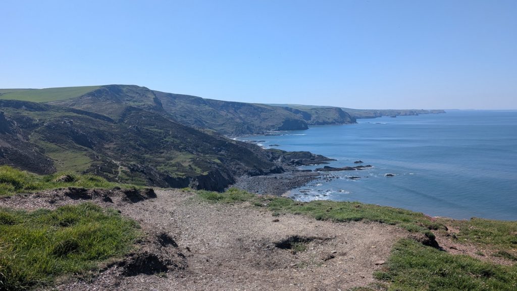 Heading towards High Cliff
