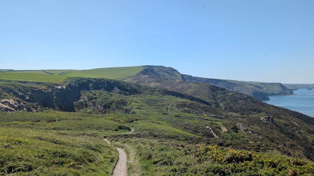 Heading towards High Cliff
