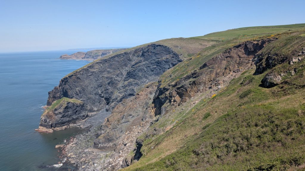 Buckator and Gull Rock from Beeny