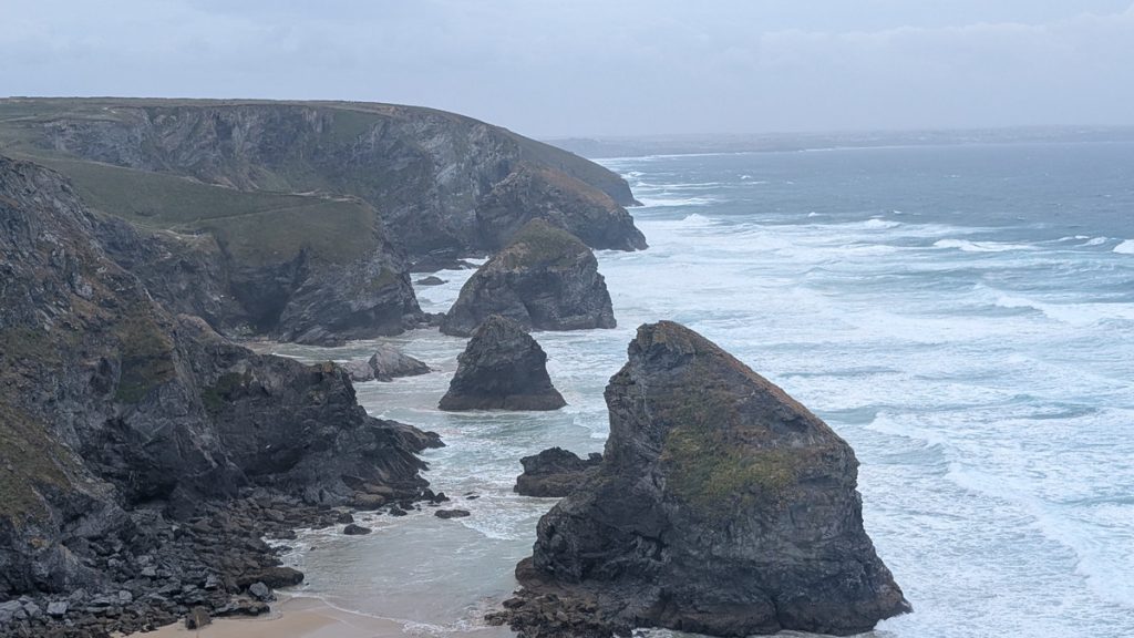 Bedruthan Steps-Diggory's Island, Queen Bess Rock & Samaritan Island