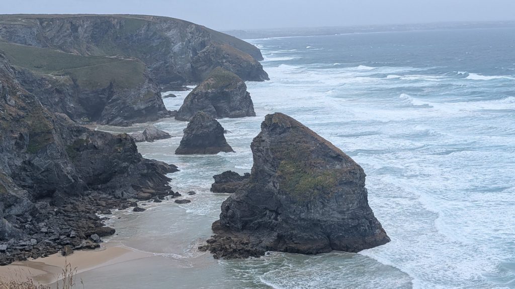 Bedruthan Steps-Diggory's Island, Queen Bess Rock & Samaritan Island
