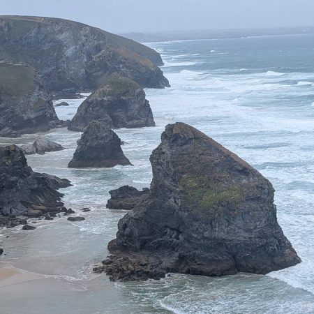 Bedruthan Steps-Diggory's Island, Queen Bess Rock & Samaritan Island