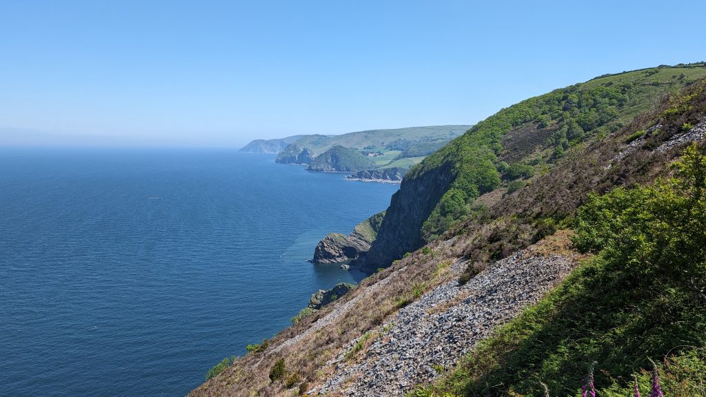 Above Great Burland Rocks