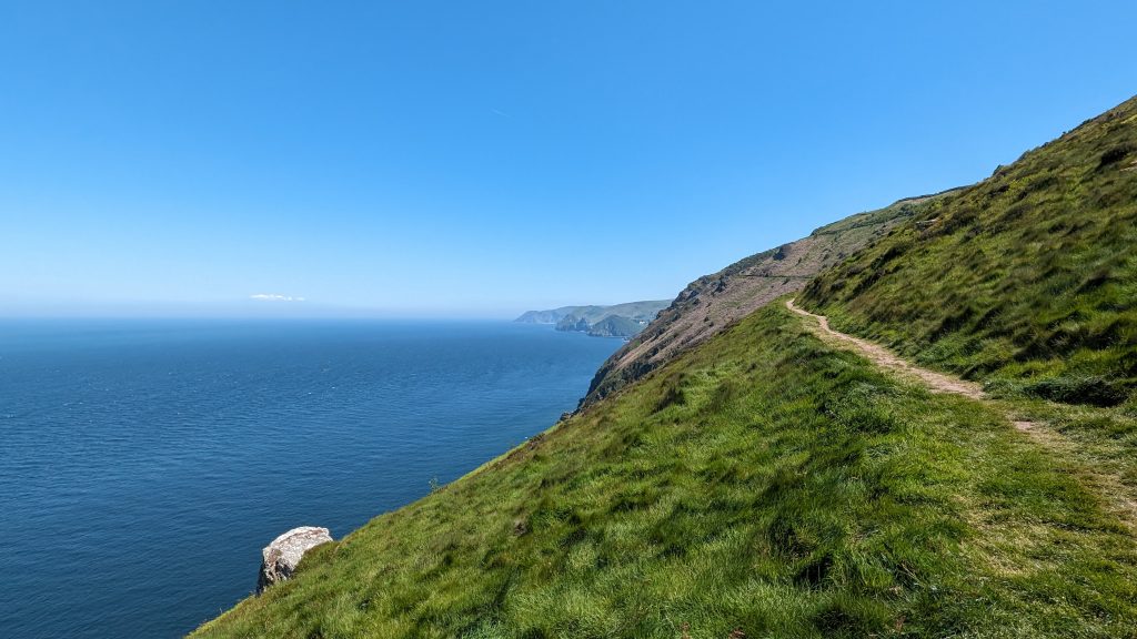 The cliff path
