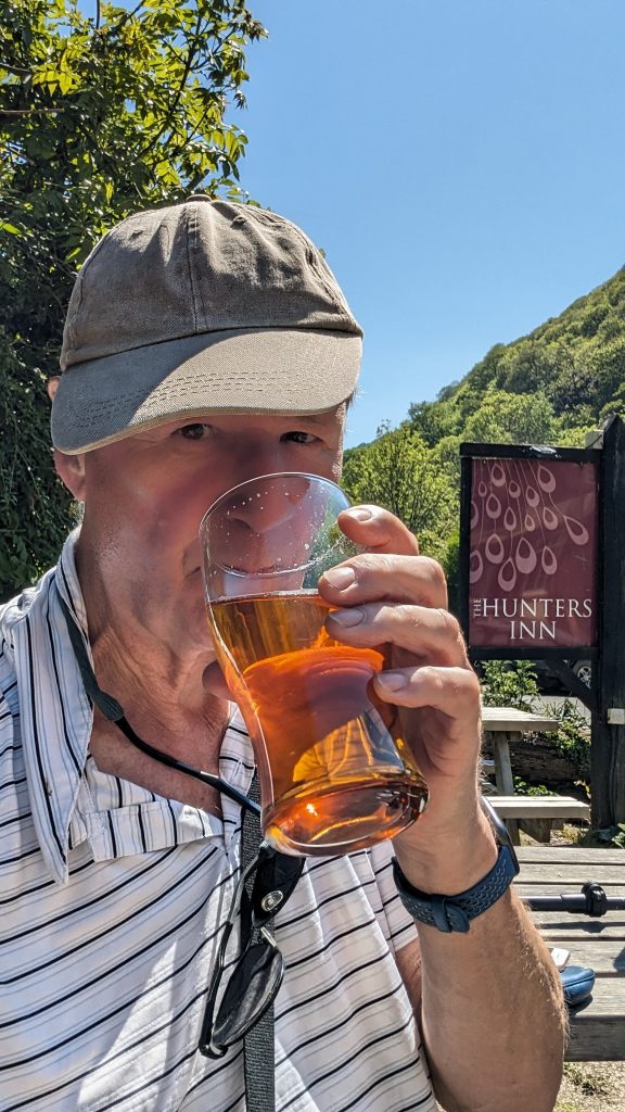 Refreshments at the Hunters' Inn