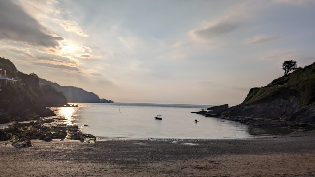 The beach at Combe Martin