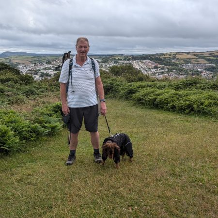 Climbing out of Ilfracombe