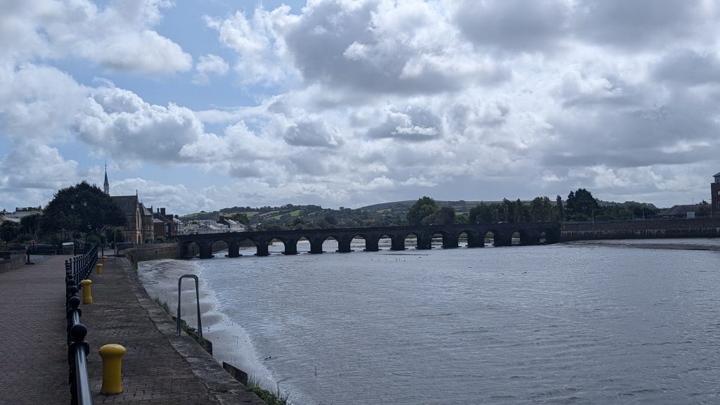 Barnstaple's 13th-century Long Bridge