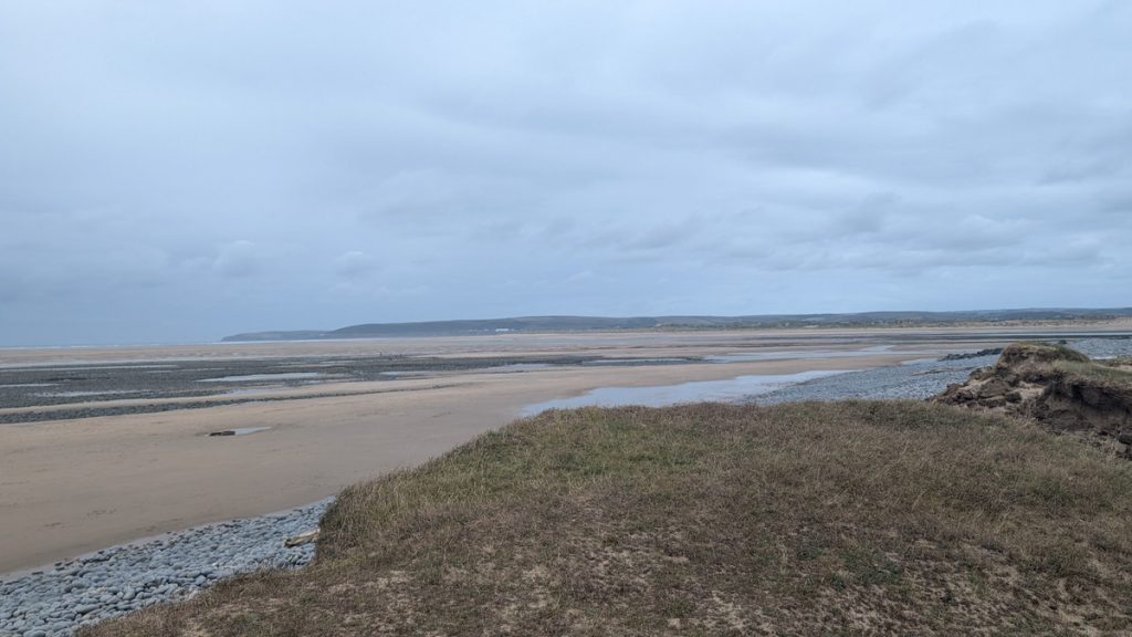 Looking across the river towards Saunton and Baggy Point