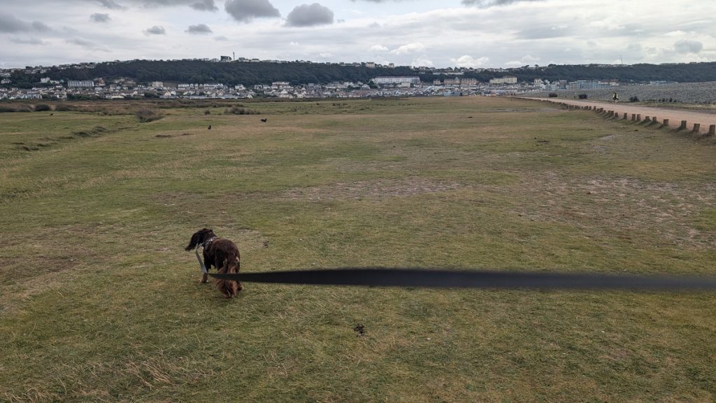 Leaving the Burrows and approaching Westward Ho!