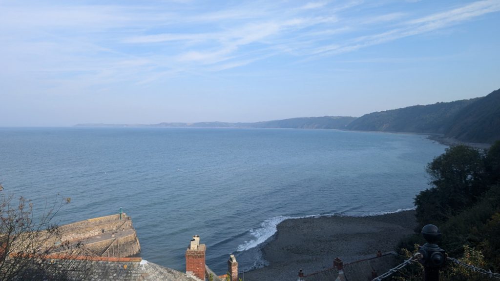 View back towards Westward Ho!