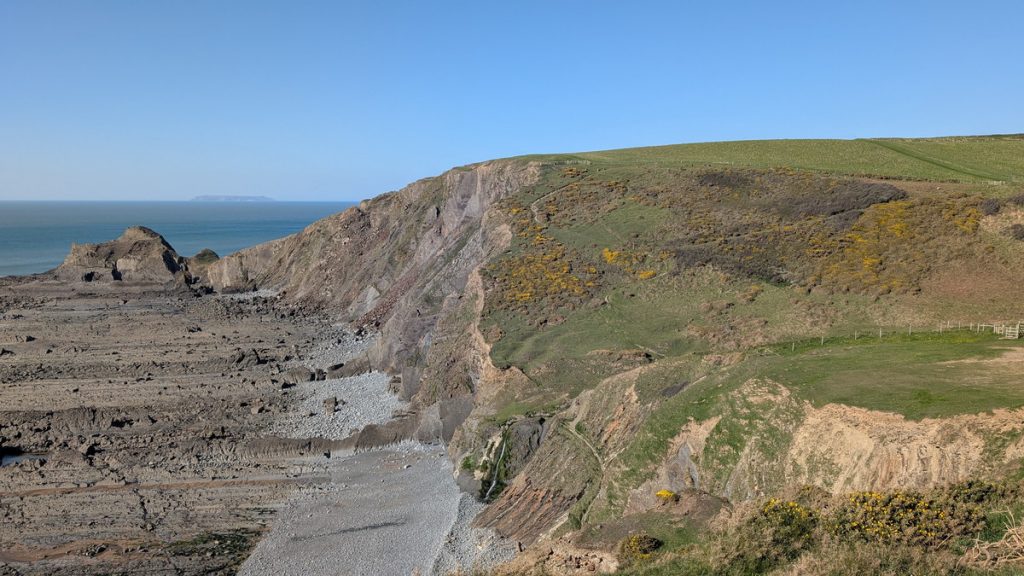 Lundy still in view