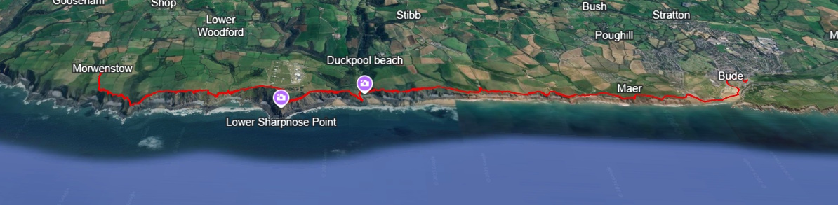 View the South West Coast Path 3D Map in Google Earth