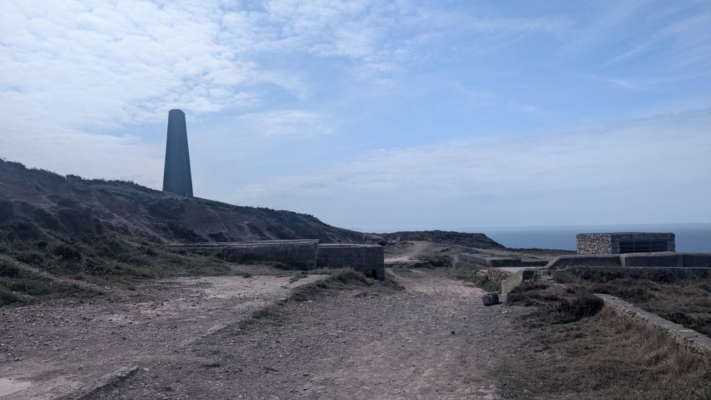 Buildings and smelting plant of the West Wheal Towan mine