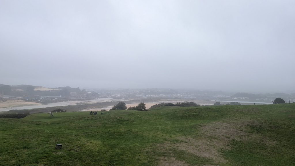 Looking across the Golf Course towards Hayle