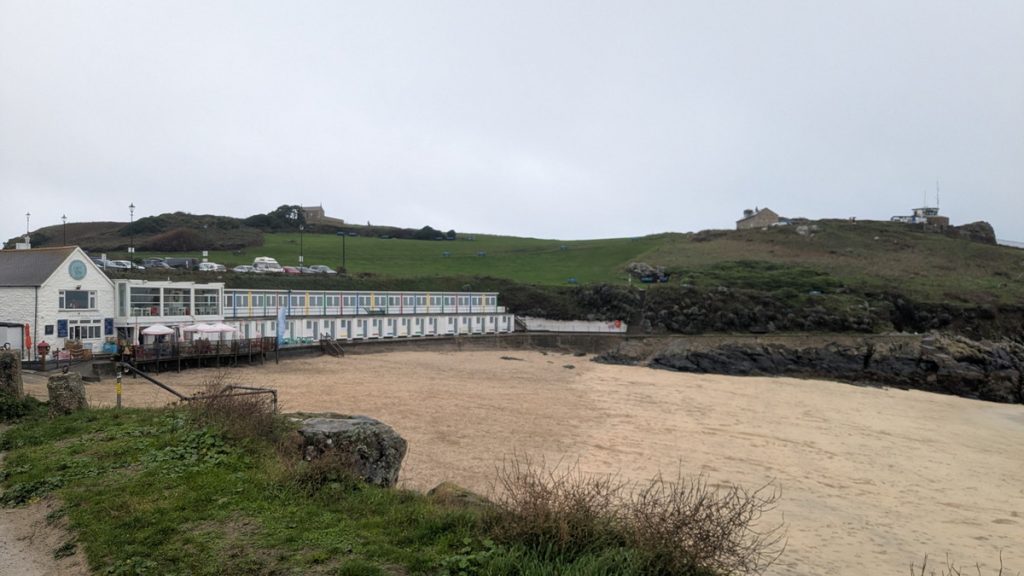 Porth Gwidden beach