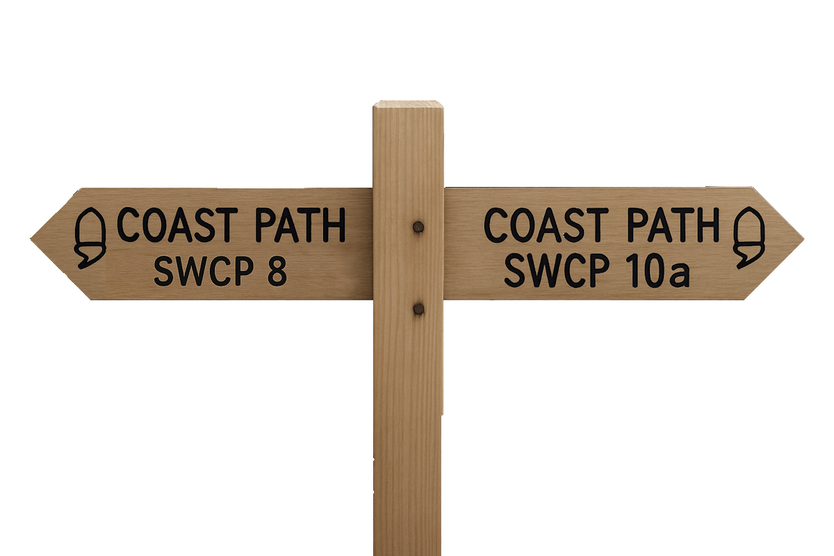 SWCP 8-10a Signpost