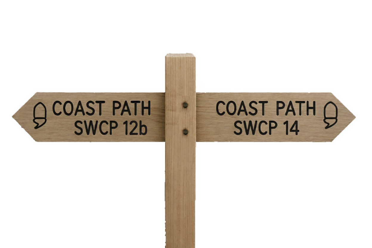 SWCP 12b 14 Signpost