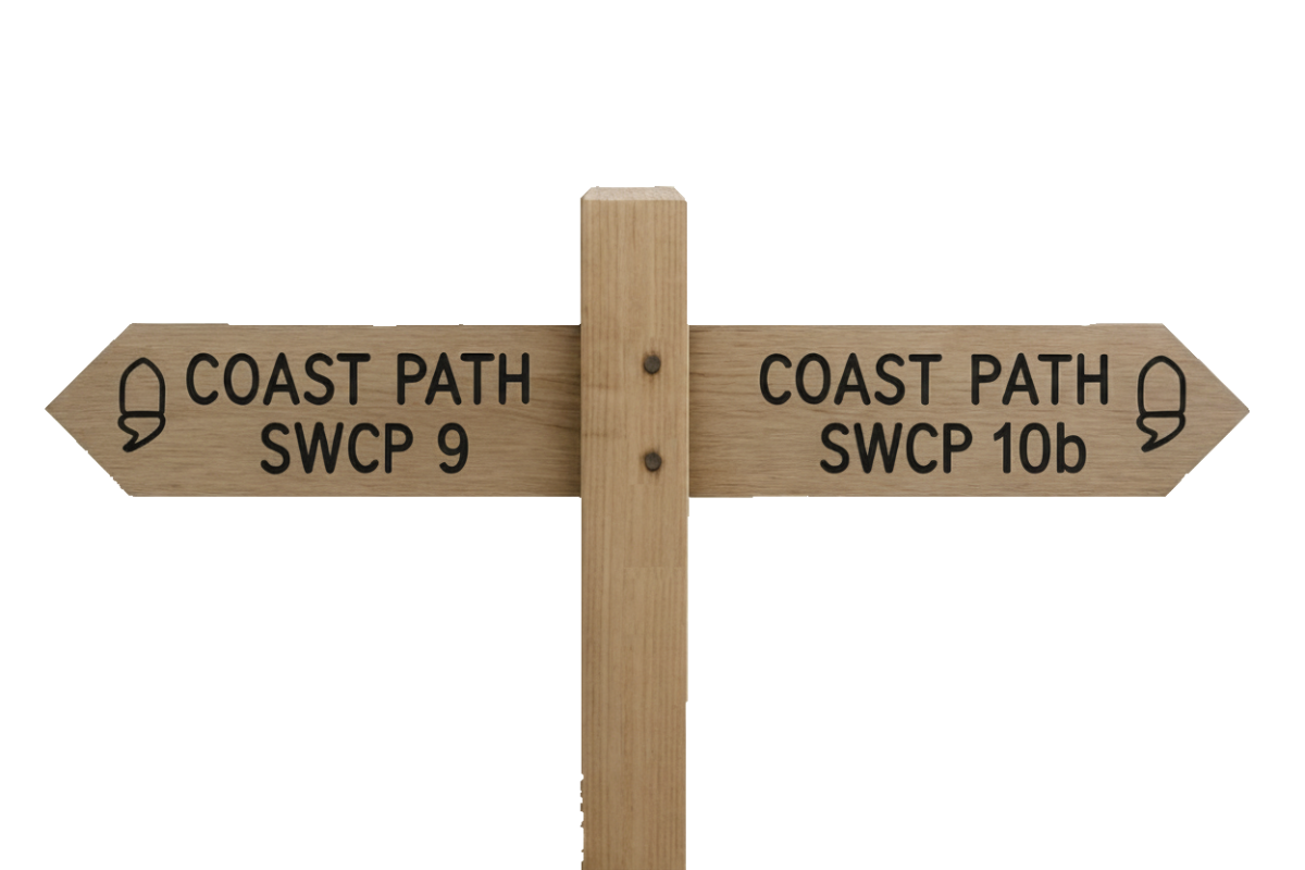 SWCP 9-10b Signpost